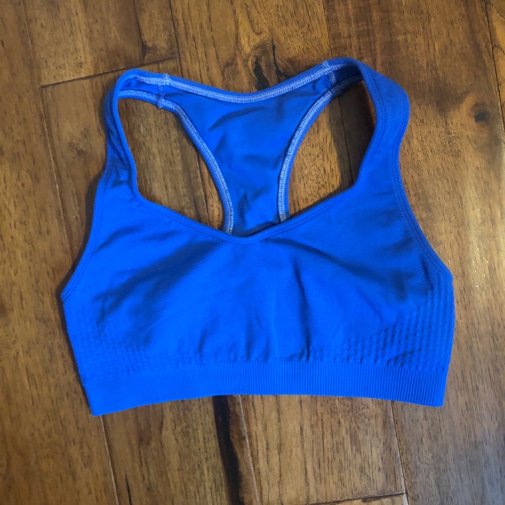 Blue Sports Bra